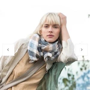 Brand new ‘not perfect linen’ scarf